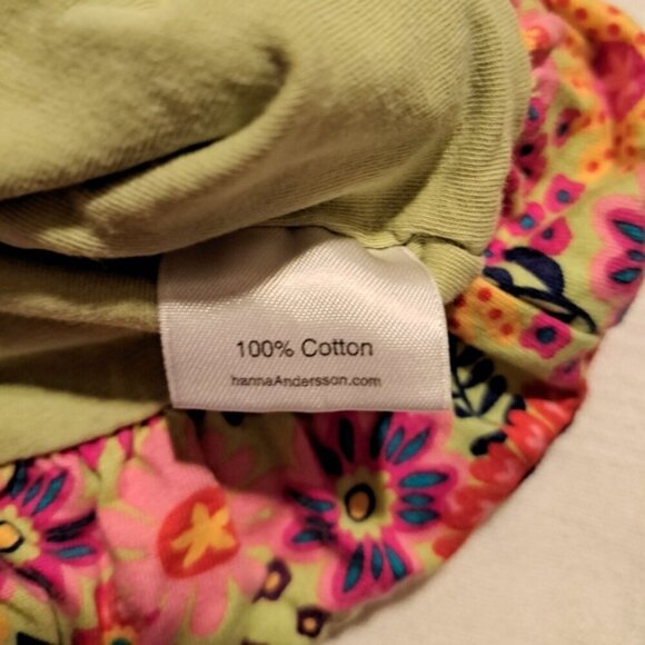 Hanna Andersson girls size 110 floral & striped skirt, poufy bottom, VGUC - Picture 3 of 4